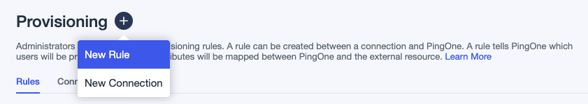 Creating a new SCIM rule 