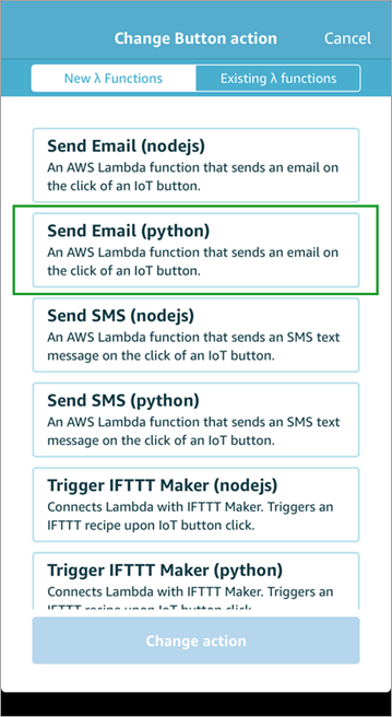 send email python option