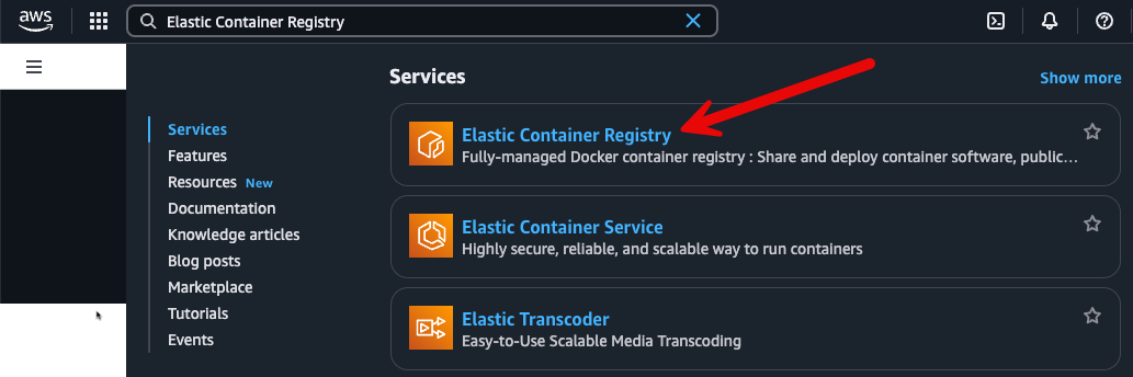 Amazon Elastic Container Registry