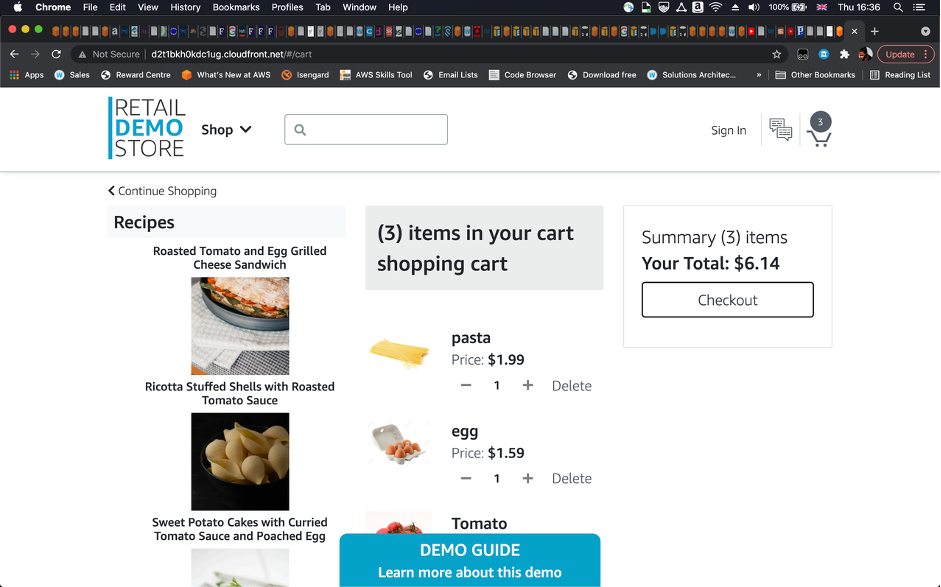 Retail Demo Store Step 6