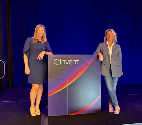 Alexandra Coleman (Centrica) and Mary Wilson IAWS)