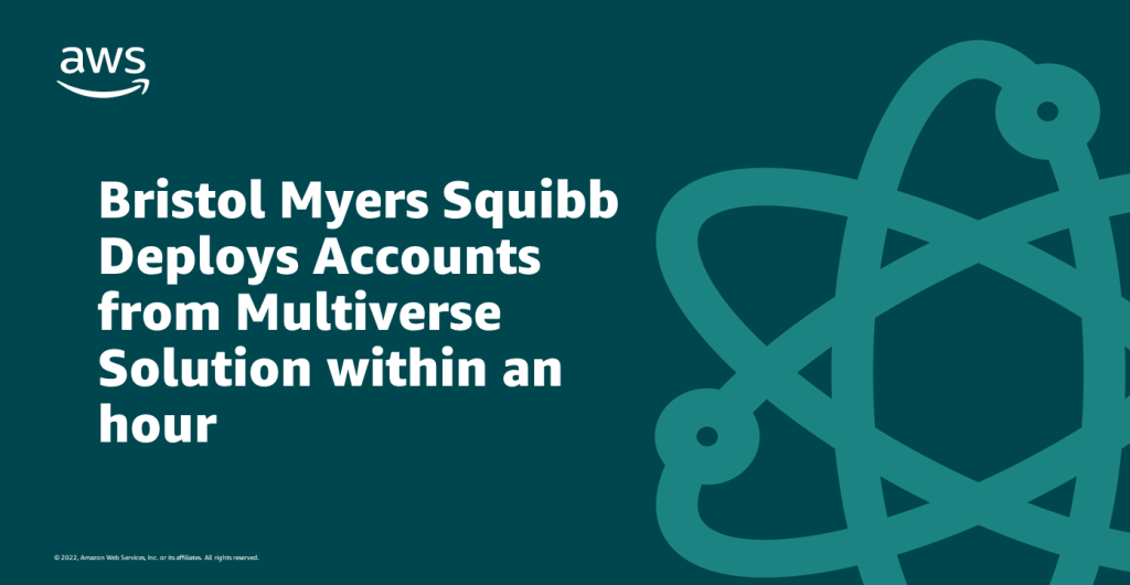 Bristol Myers Squibb Deploys Accounts from Multiverse Solution within an hour