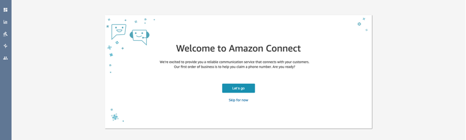 welcome to amazon connect