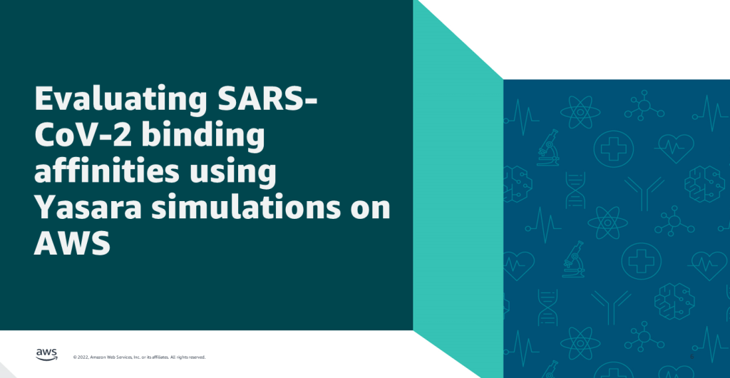 Evaluating SARS-CoV-2 binding affinities using Yasara simulations on AWS