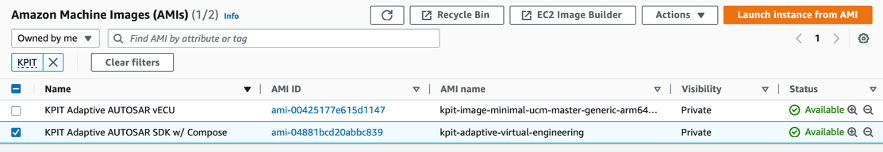 KPIT Adaptive AUTOSAR SDK AMI
