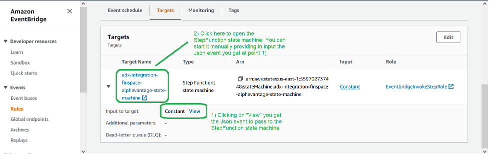 Figure 19: Alpha Vantage integration is configured to run on a schedule, but it’s also possible to start it manually, as shown in this image.