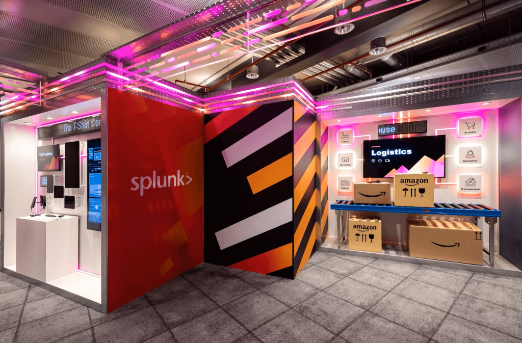 Display at Splunk Immersive Experience
