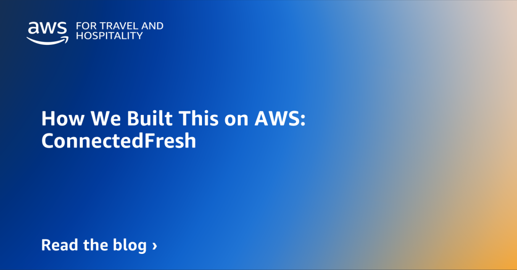 How we built this on aws feature card