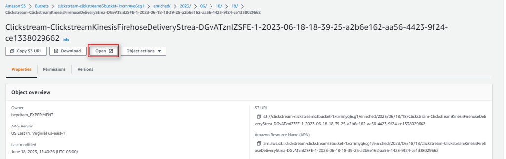 Figure 18 – Open file