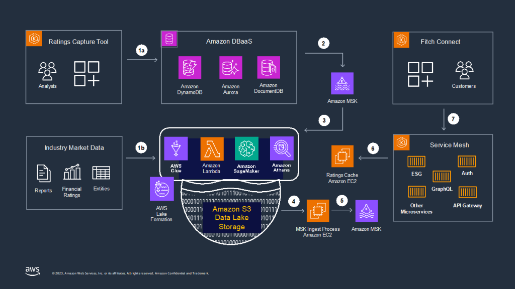 Figure 2 – Sustainable Fitch architecture overview