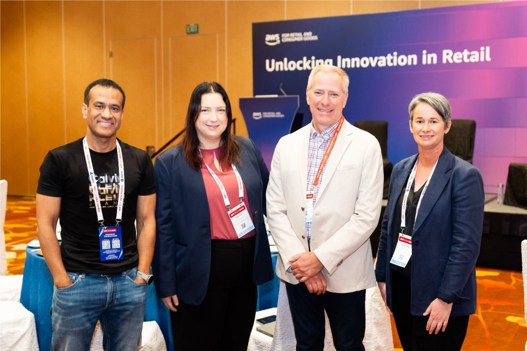 Photo of speakers at NRF