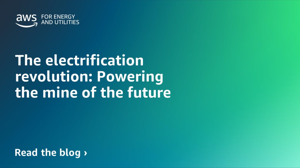 The electrification revolution: Powering the mine of the future