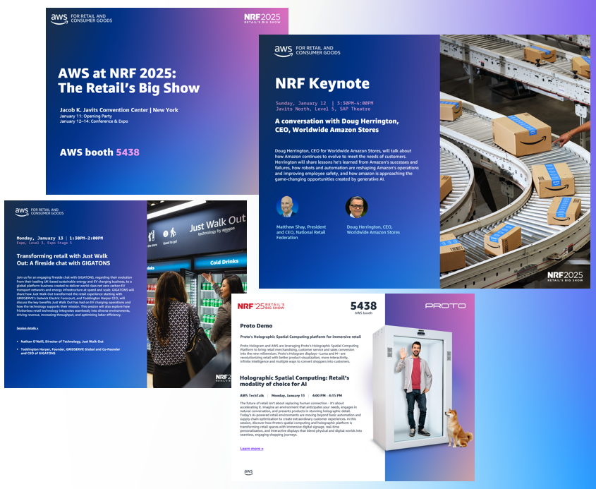 Event collage images