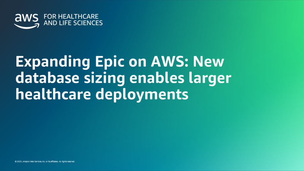 Expanding Epic on AWS