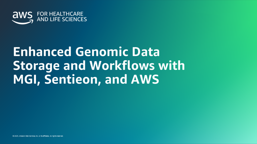 Enhanced Genomic Data Storage and Workflows with MGI, Sentieon, and AWS