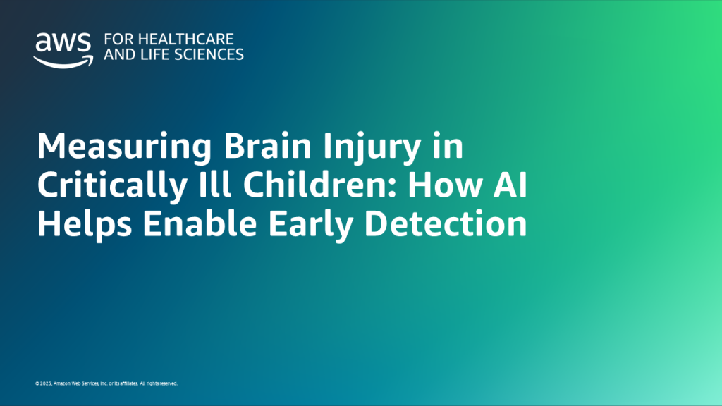 Measuring Brain Injury in Critically Ill Children: How AI Helps Enable Early Detection