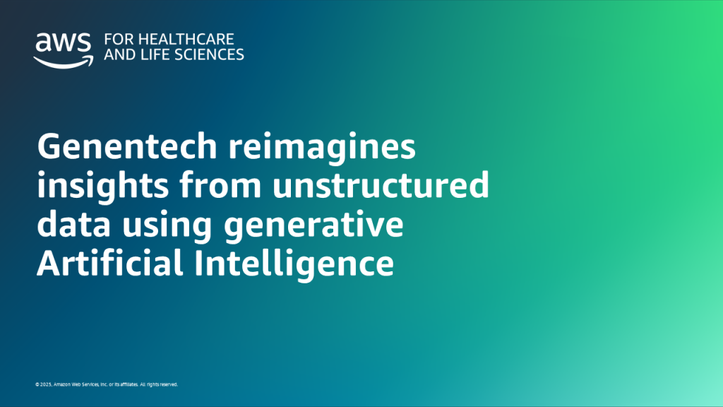 Genentech reimagines insights from unstructured data using generative Artificial Intelligence