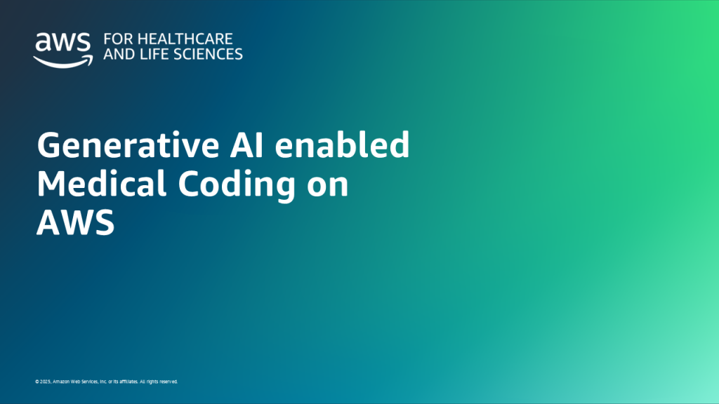 Generative AI enabled Medical Coding on AWS