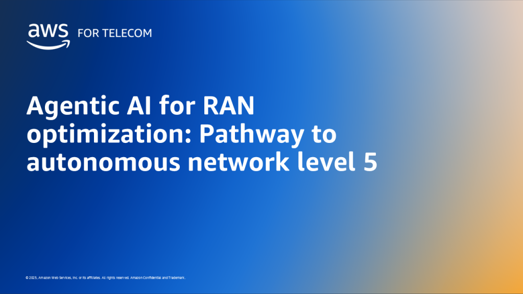 Agentic AI for RAN optimization: Pathway to autonomous network level 5