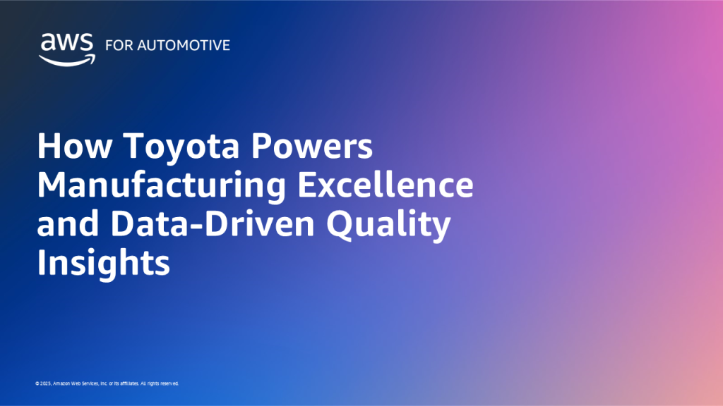 How Toyota Powers Manufacturing Excellence and Data-Driven Quality Insights