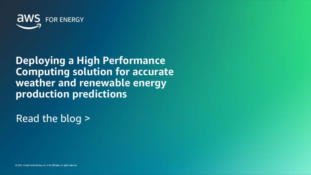 Deploying a High Performance Computing solution for accurate weather and renewable energy production predictions