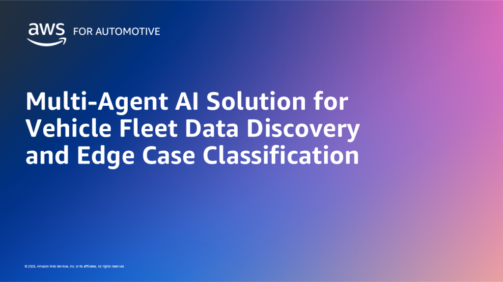 Multi-Agent AI Solution for Vehicle Fleet Data Discovery and Edge Case Classification