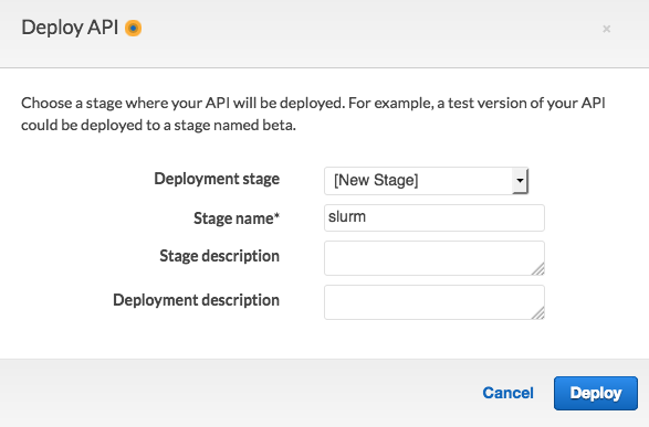 Deploy API