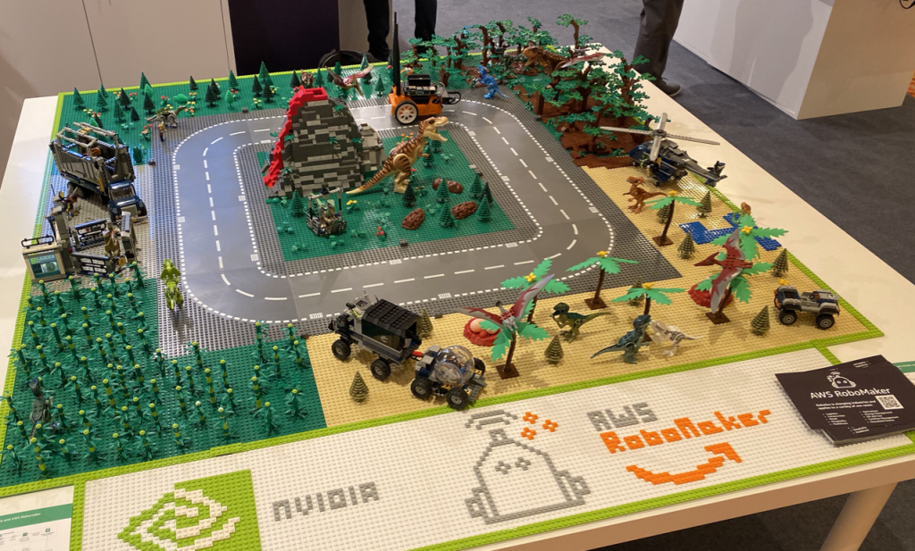 AWS RoboMaker and AWS SageMaker Legos