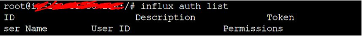 Figure 4: The token string will be shown under Token, as shown in this output.
