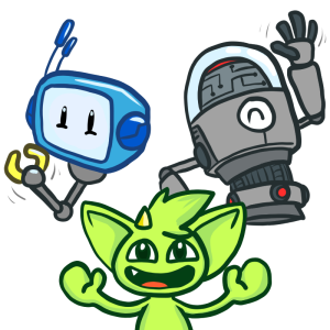 Three Apache TinkerPop characters wave goodbye
