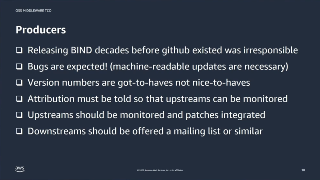 Best Practices for Producers