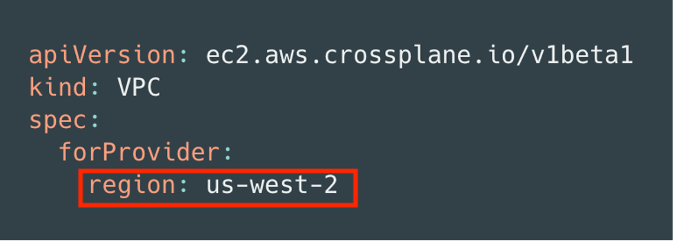 configuration in AWS virtual private cloud