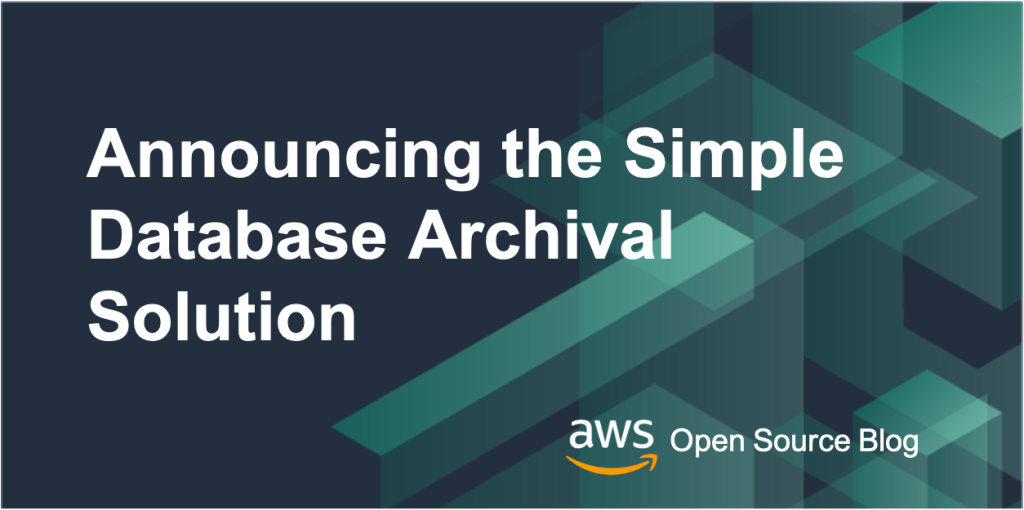 Announcing the Simple Database Archival Solution
