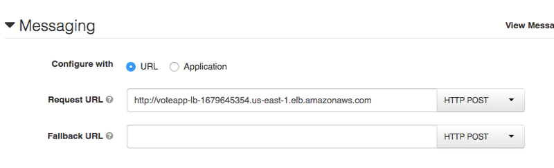 twilio account settings
