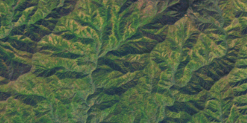 Mapbox Satellite View Tennessee