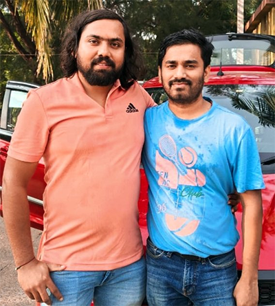 Figure 2: Biswajit Dash (left) and Sanjeeb Mohapatra (right)