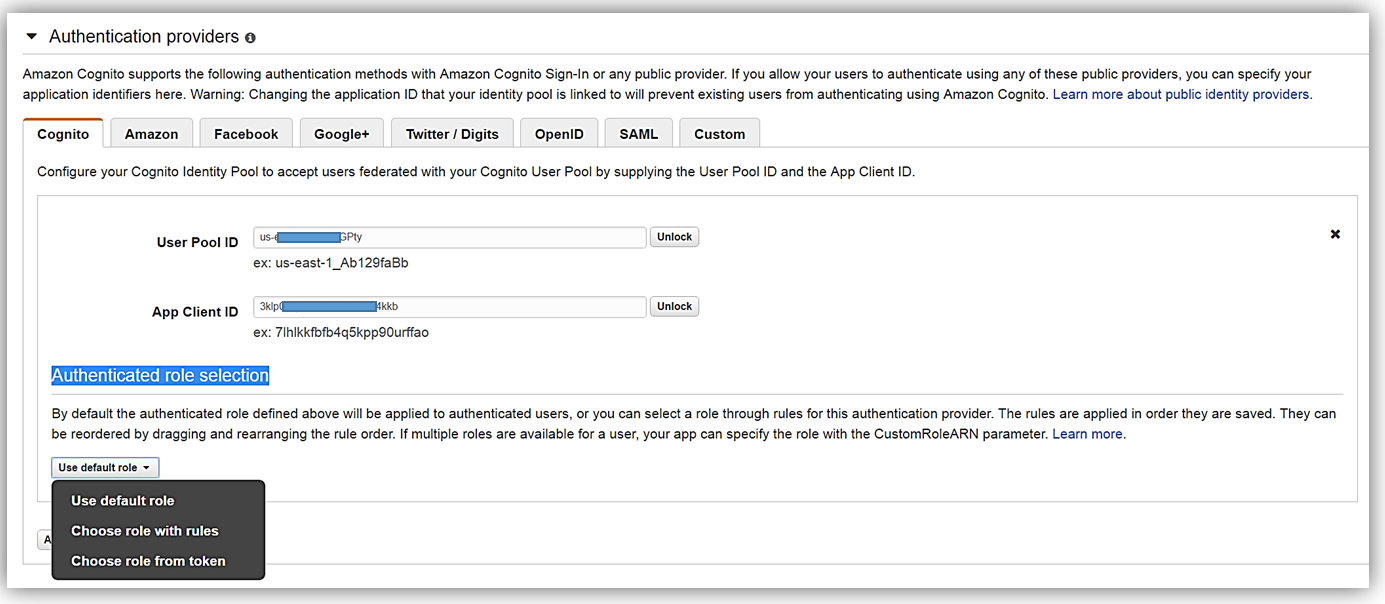 Cognito - AuthenticationProvider