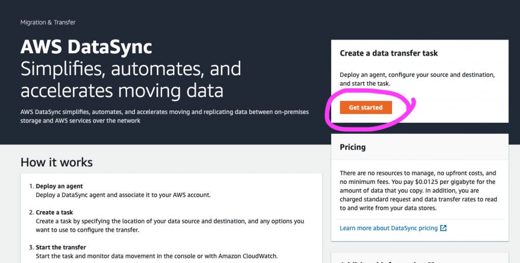 AWS DataSync