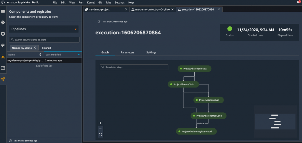 SageMaker screenshot