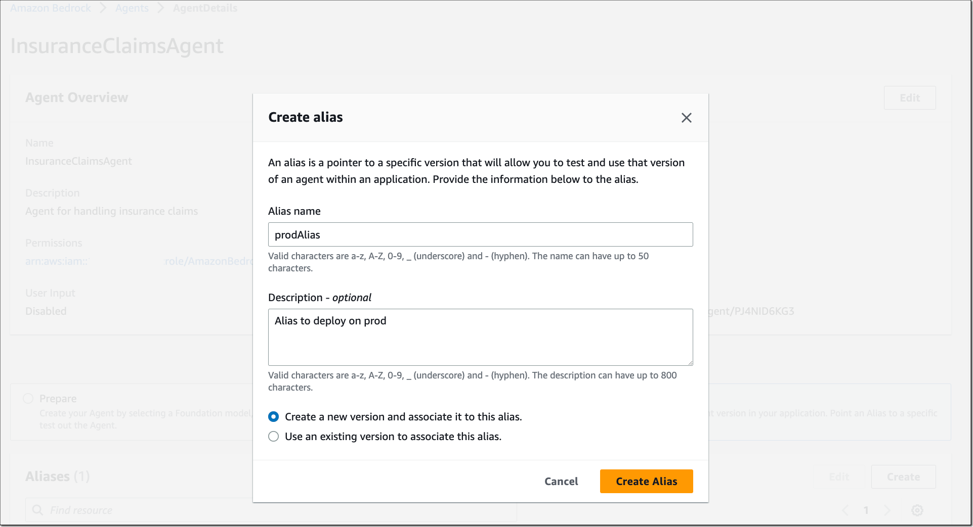 Agents for Amazon Bedrock
