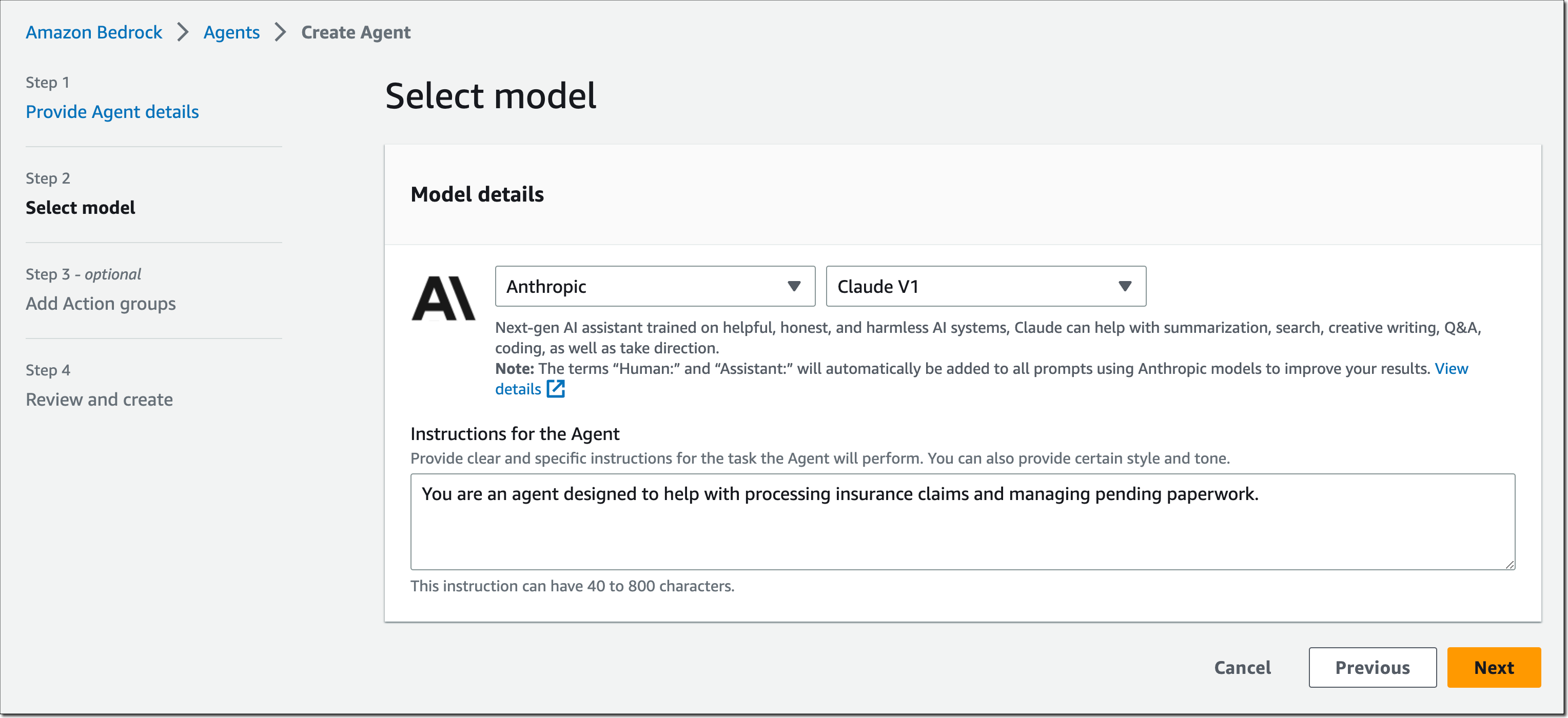 Agents for Amazon Bedrock