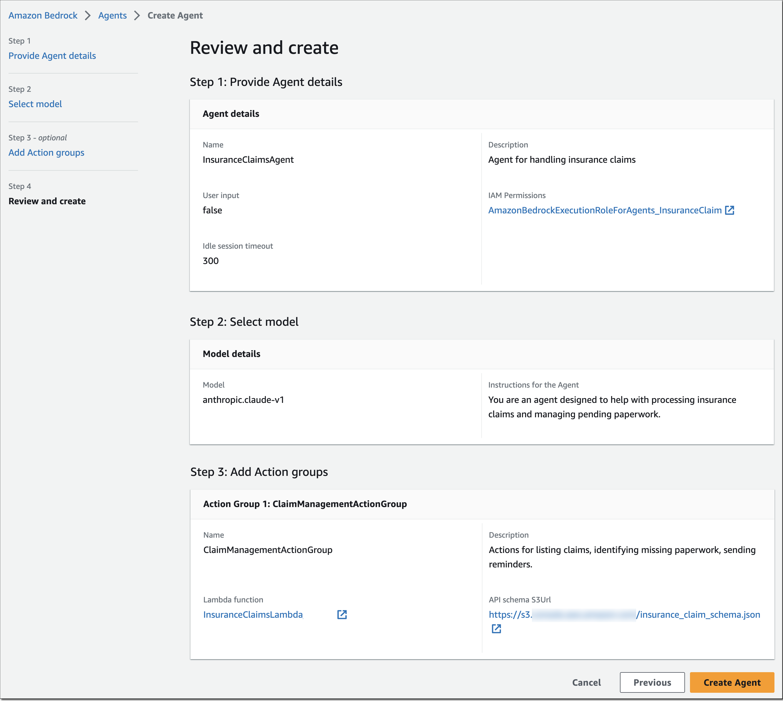 Agents for Amazon Bedrock
