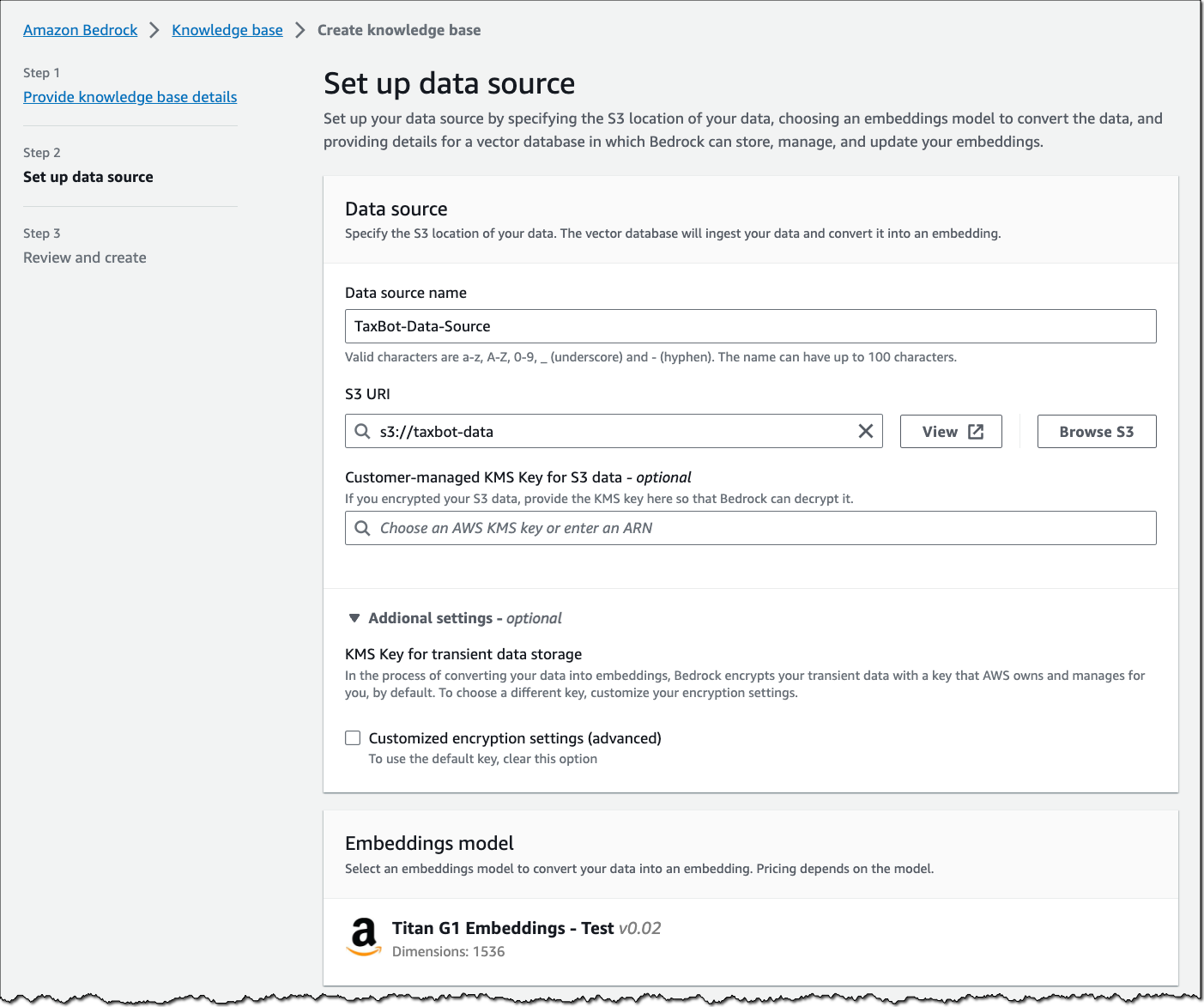 Knowledge Base for Amazon Bedrock