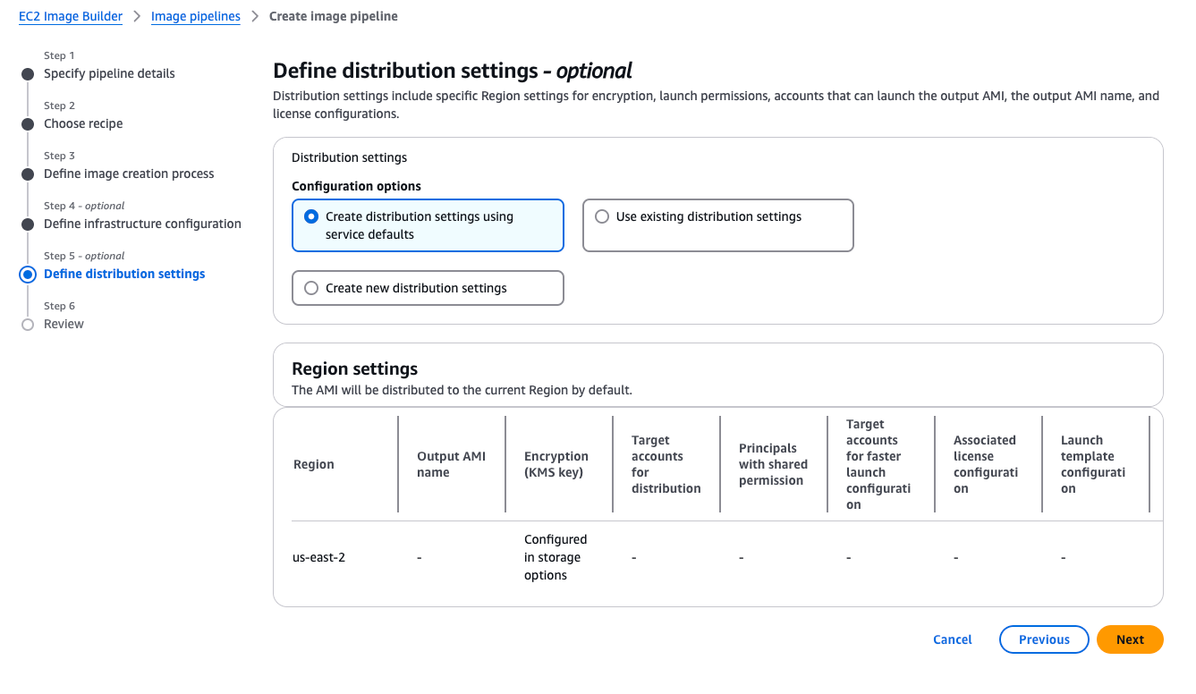 Image Builder - Create Pipeline 5