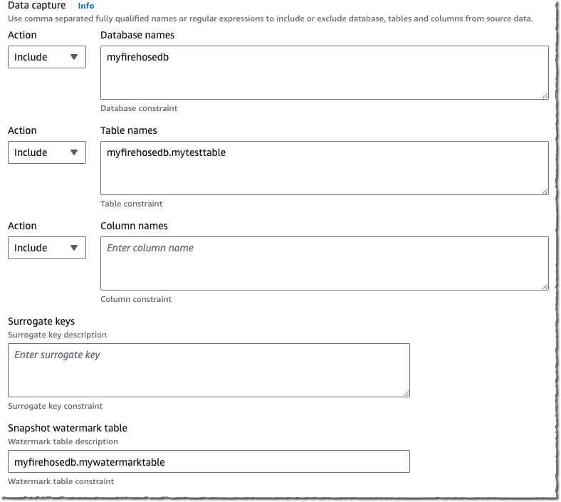 Firehose 스트림 생성 - 화면 3