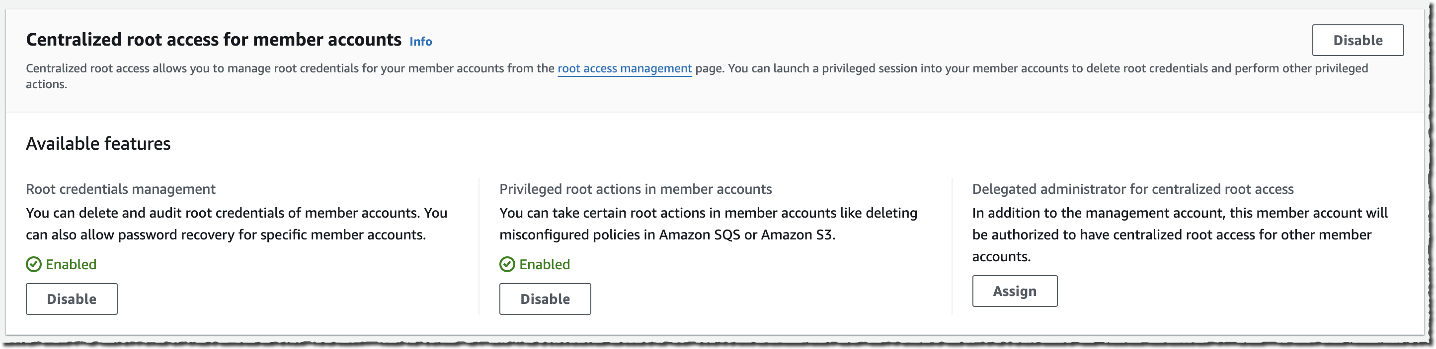 Root Access Management
