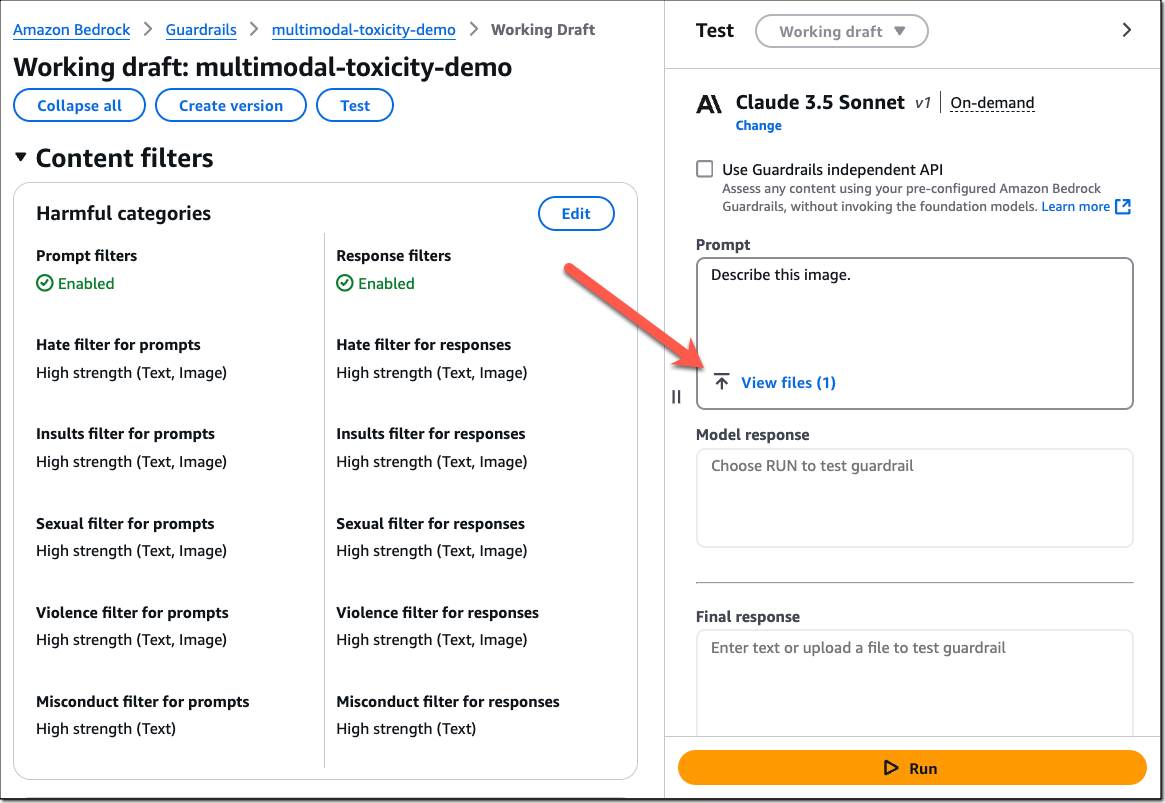 Amazon Bedrock Guardrails 멀티모달 지원