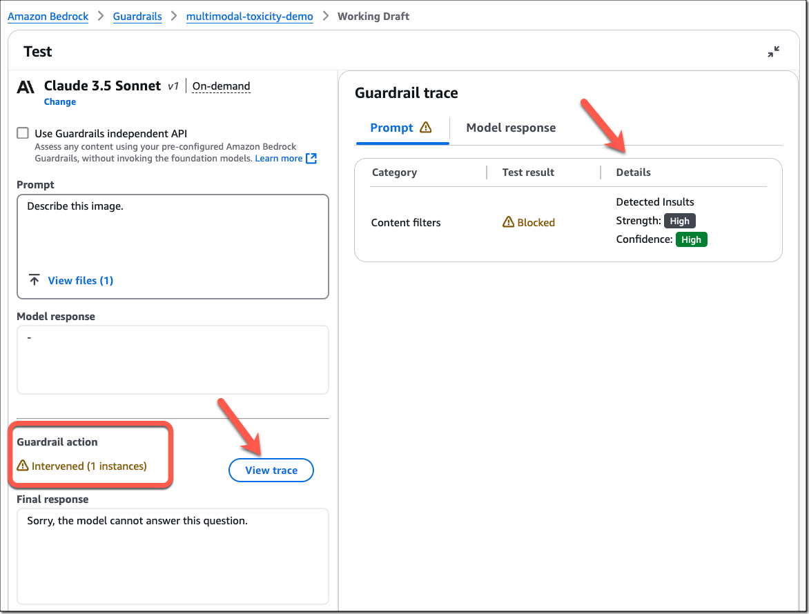 Amazon Bedrock Guardrails 멀티모달 지원