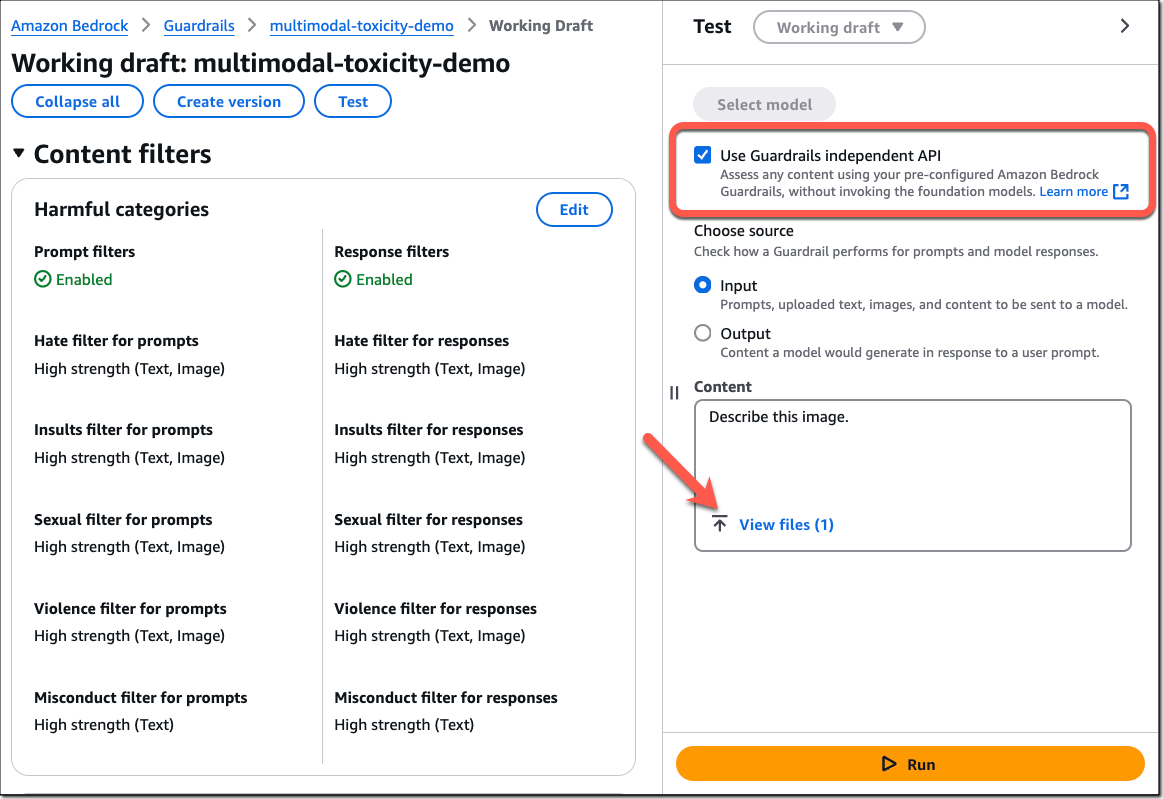Amazon Bedrock Guardrails 멀티모달 지원