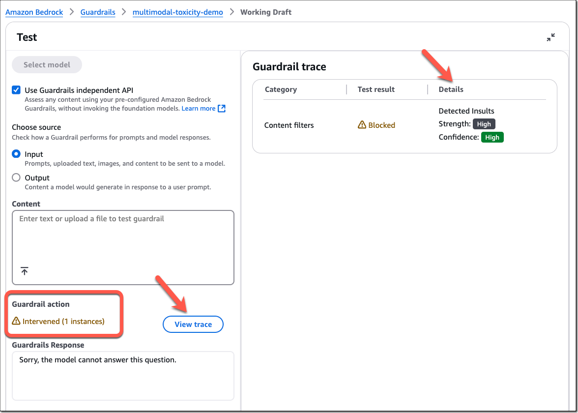 Amazon Bedrock Guardrails 멀티모달 지원